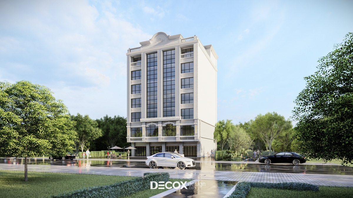 Kiến trúc khách sạn Chelidon Hotel 1425m2 1 mau nha dep hotel chelidon 1425m2 19 decox design